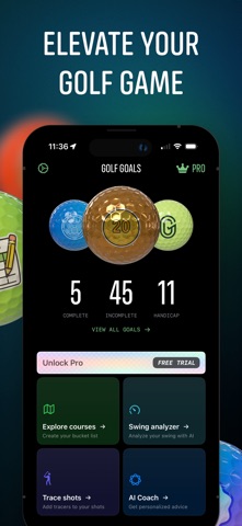 Golf Goals - Shot Tracer Screenshot 1 of 9