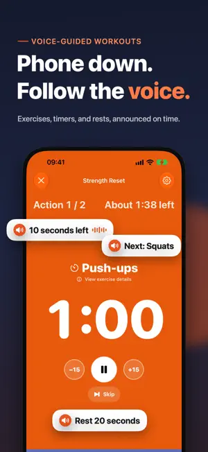 Swayni: Custom Workout Timer screenshot 1