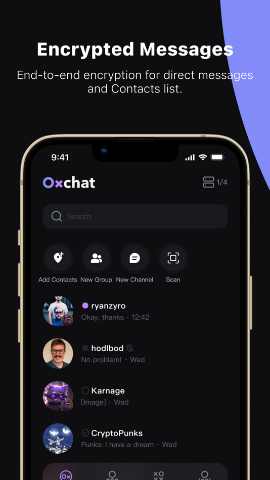 #2. 0xchat (macOS) 由: 0xchat Limited