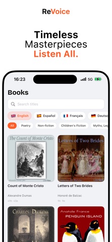 Revoice - AI Voice Tools iPhone screenshot