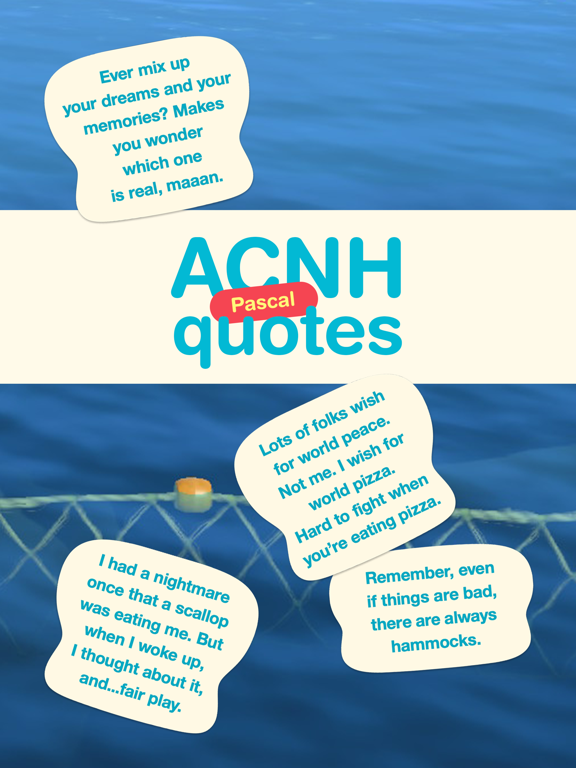 Screenshot #4 pour ACNH Pascal Quotes