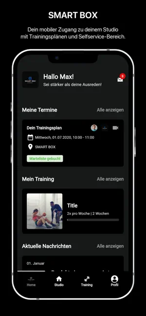 SMART BOX Gym screenshot 1