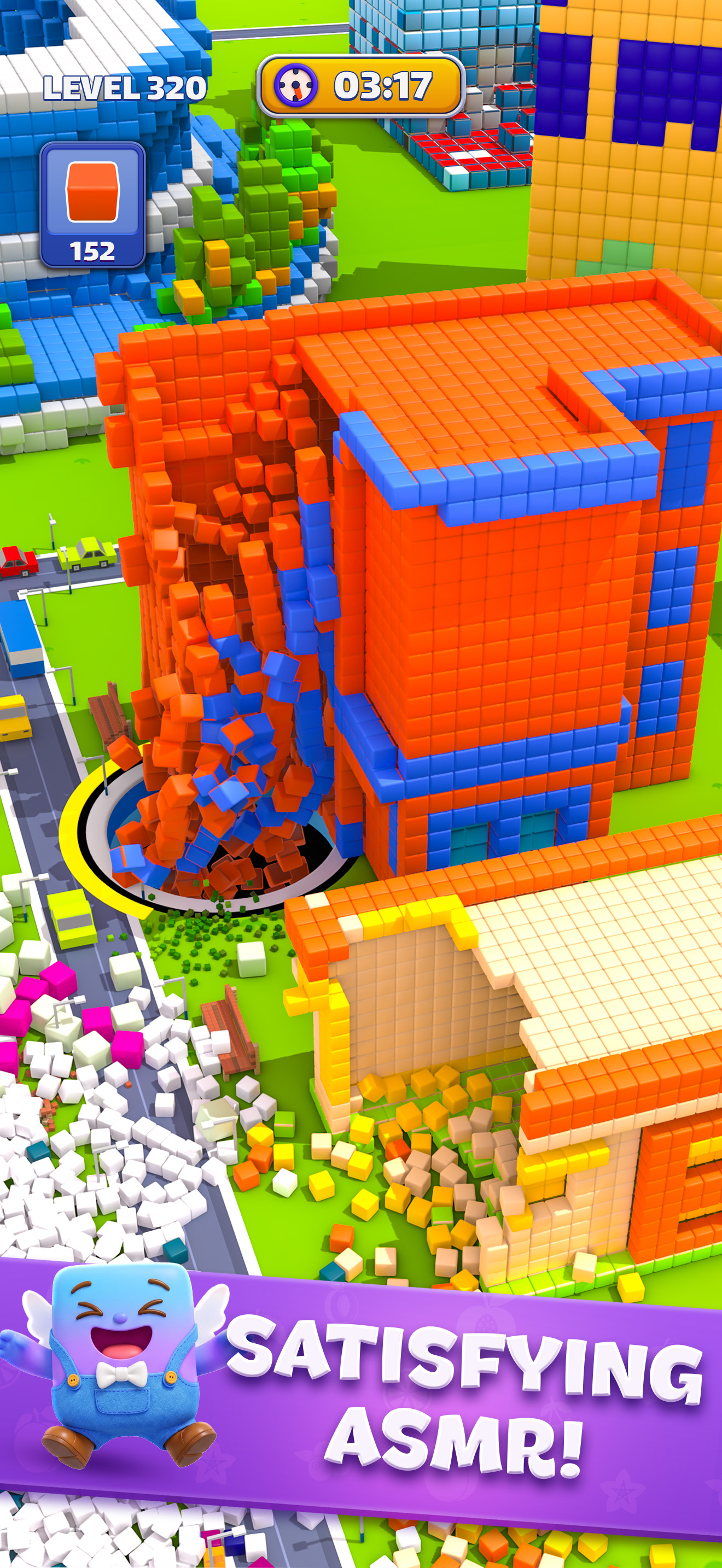 Tiles In Hole: Black Hole screenshot 3