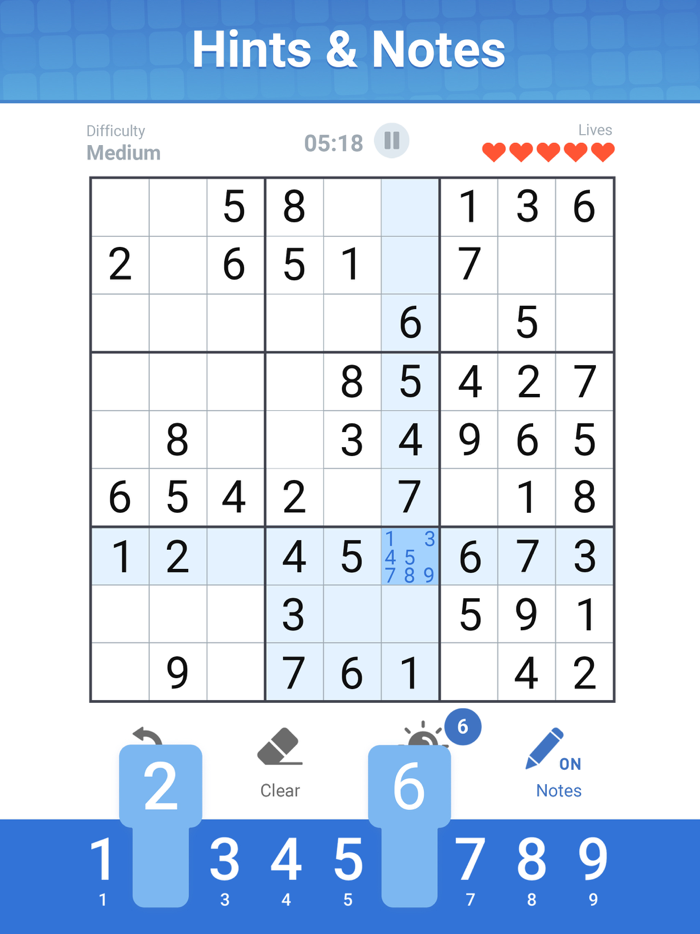 Sudoku Master Number Puzzle