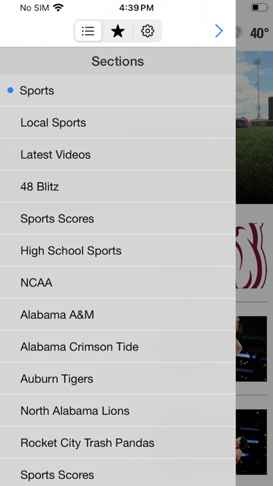 48 Sports ZONE Screenshot