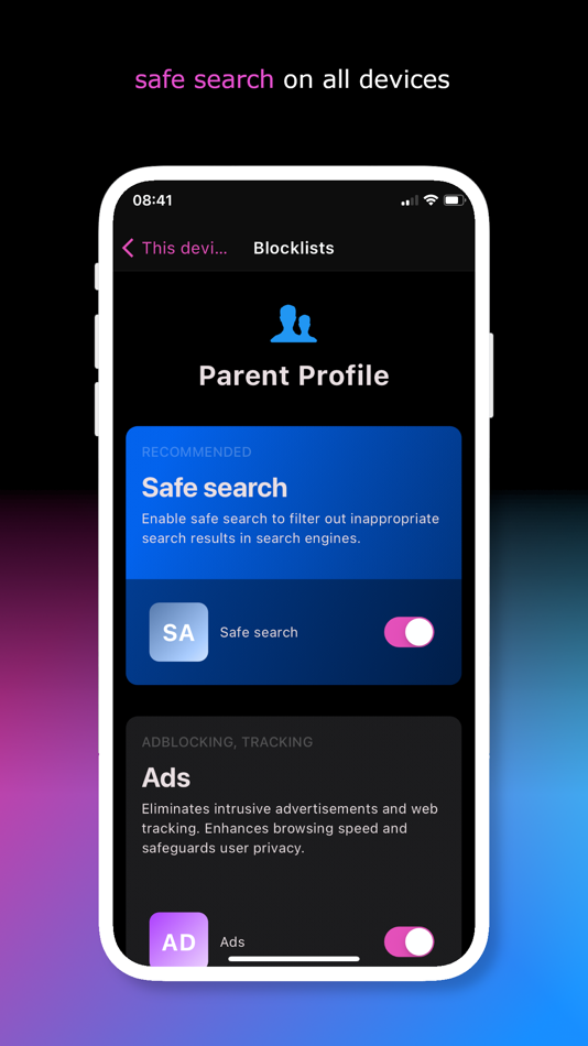 #4. Parental Control App - Blokada (iOS) By: Blocka AB