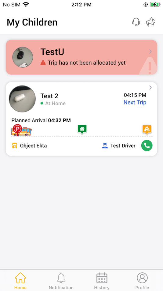#2. SmartBus Parent (iOS) 由: BizTackle Innovations