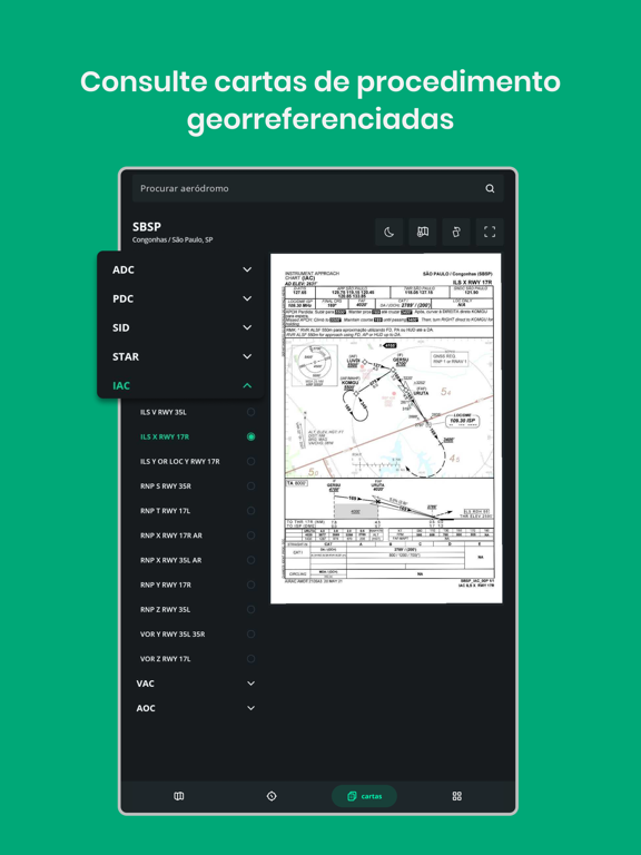 NexAtlas iPad screenshot 5 - Navigation app