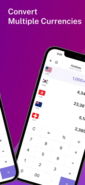 Currency Converter FlickRate screenshot 2