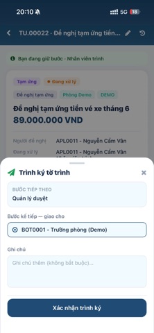 JPT eSign screenshot