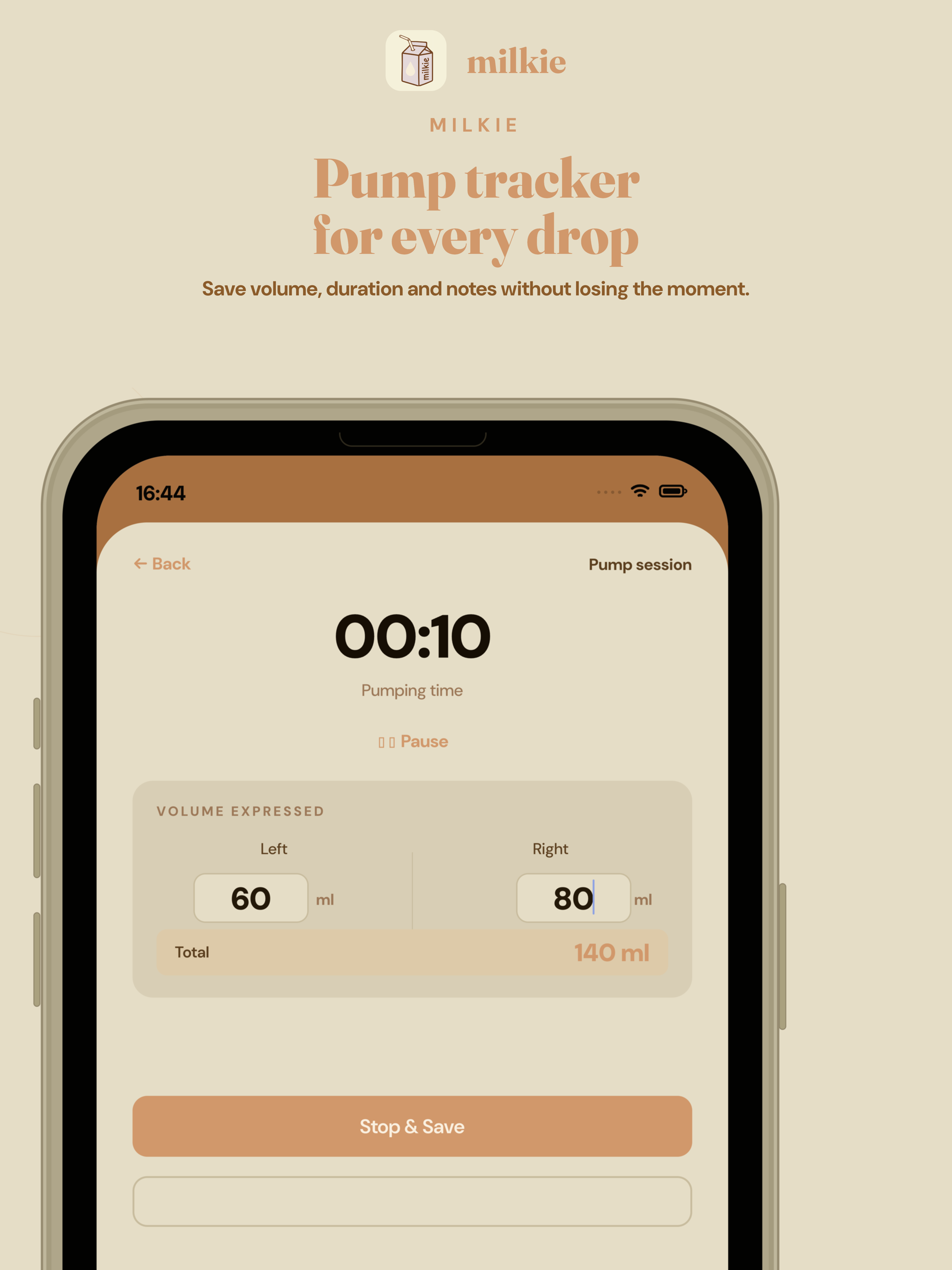 Milkie: Breastfeeding Tracker screenshot 11
