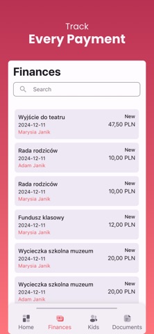 Eduwallet screenshot