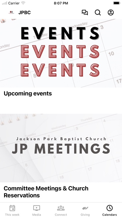 Jackson Park Baptist Church NC screenshot-3