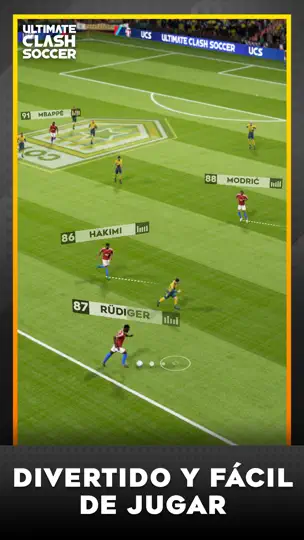 Captura de pantalla de Ultimate Clash Soccer en iPhone 3