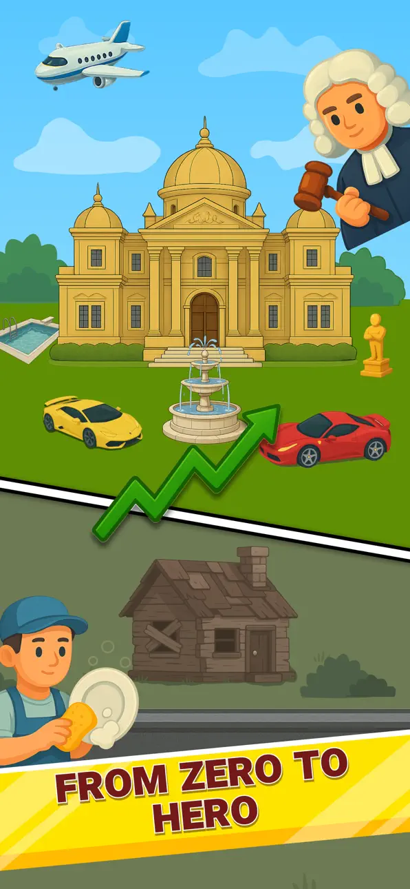 Idle Life - Simulator Hack screenshot 3 - iOS game interface