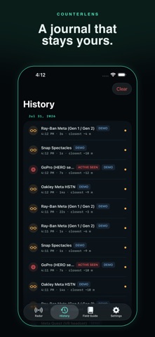 Counterlens: Camera Radar Screenshot 7 of 8