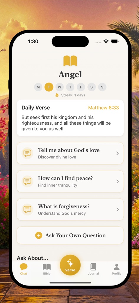 Bible Widget: Scripture & Chat - Reference App | MWM