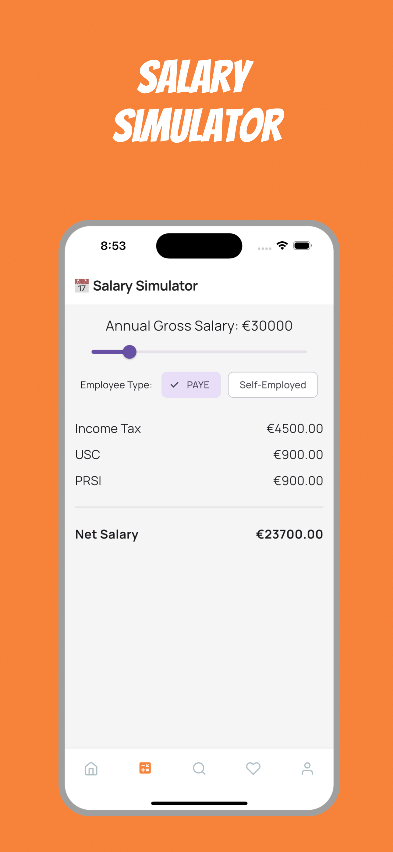 Irish Tax Calculator Ireland