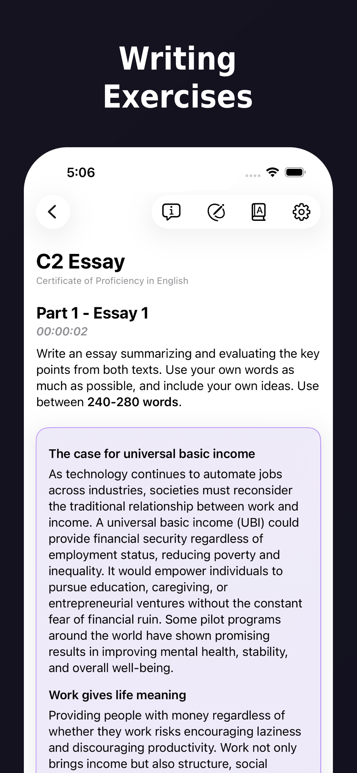 English C2 Proficiency (CPE)
