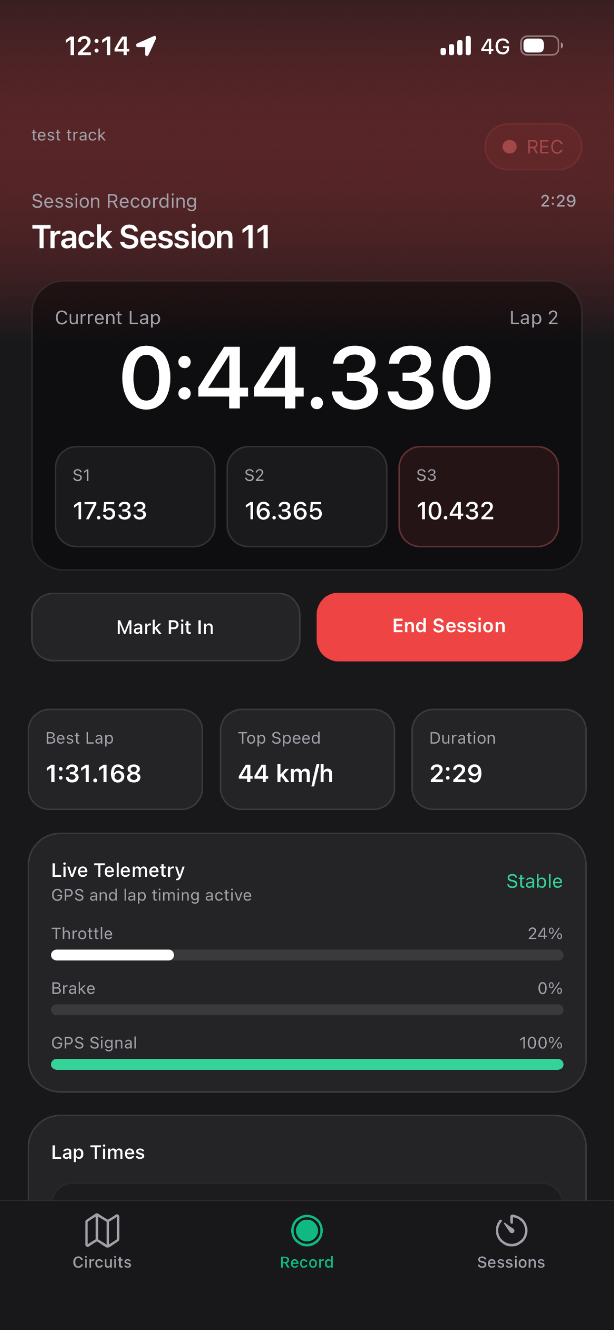 Trakio screenshot 4