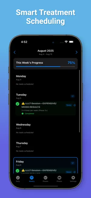 Hair Plan: Regrowth Tracker screenshot 2