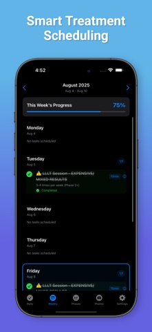 Hair Plan: Regrowth Tracker Screenshot 2 of 5