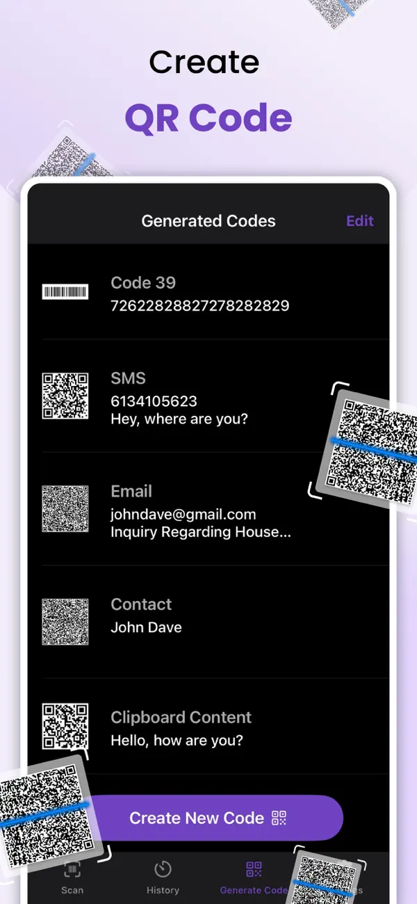 #6. Create QR Codes Reader (iOS) Ved: Kamalkumar Trapasiya