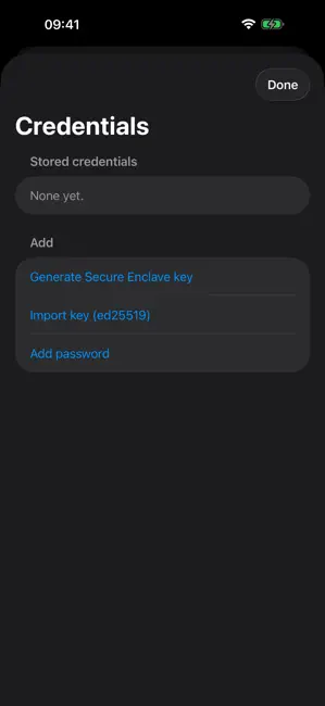 dotMux easy SSH with tmux iPhone screenshot 5