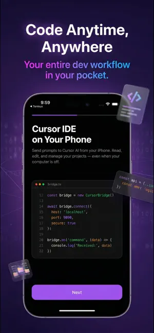 IDE For Cursor iPhone screenshot 2