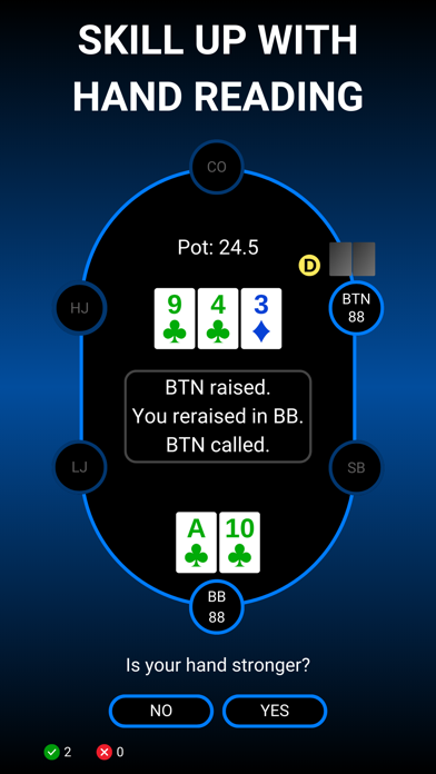 Poker Trainer - Learn Poker Screenshot
