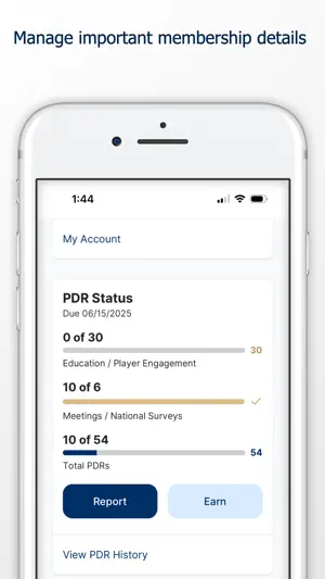 PGA Member screenshot 2