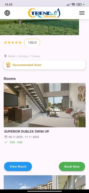 Trendway Travel screenshot 1