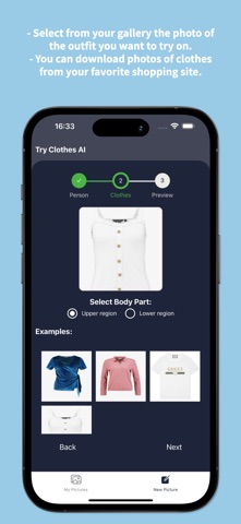 Try Clothes AI screenshot