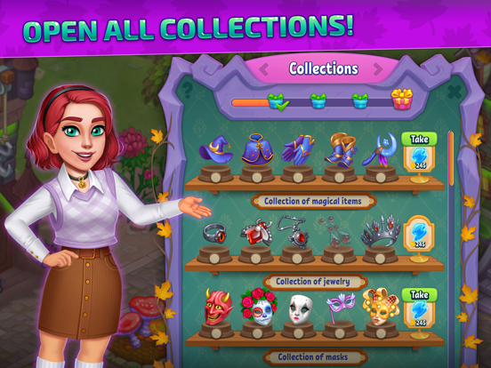 Halloween Merge: Merge Mansion iPad screenshot 4 - Games app