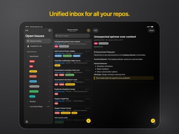 Quick Issues: Fast Git Capture ipad screenshot 2