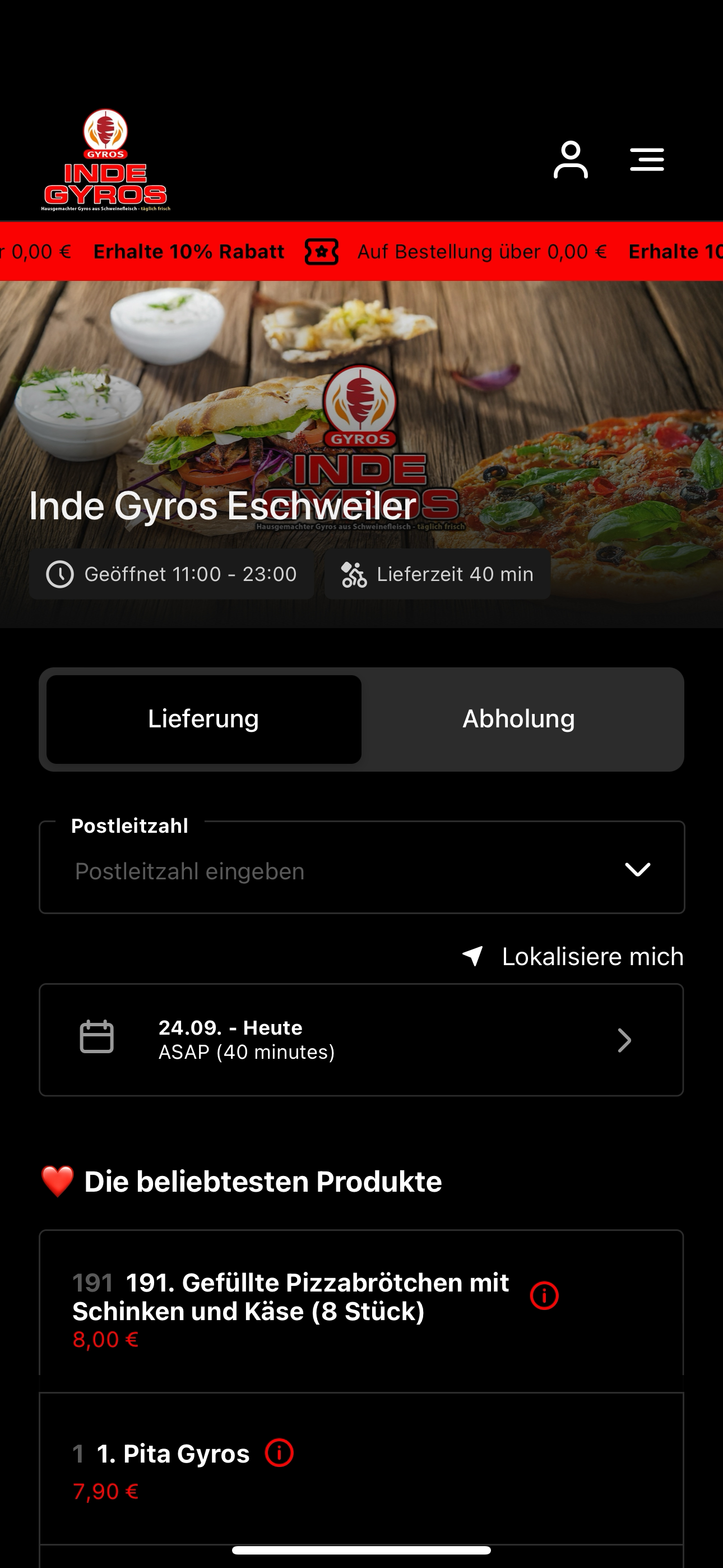 Inde Gyros Eschweiler