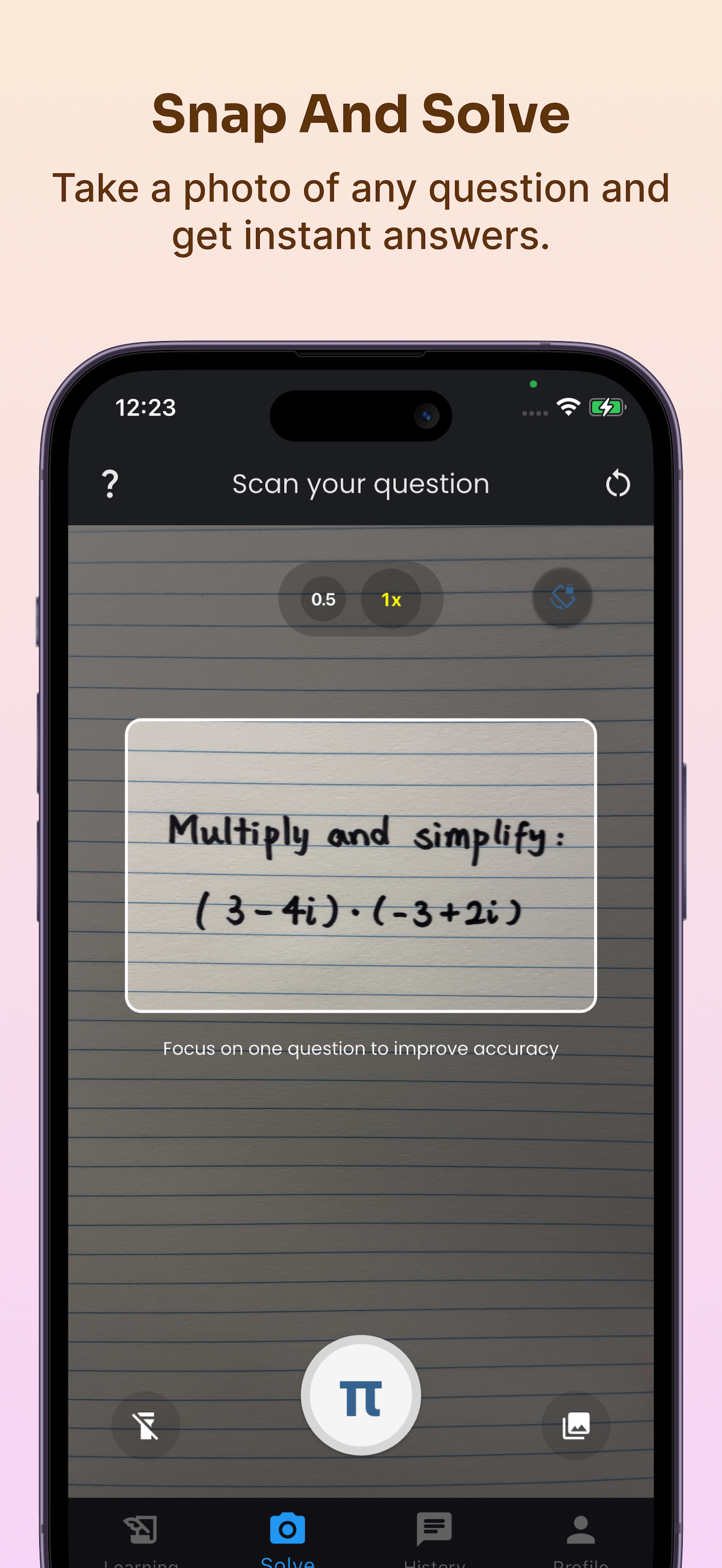 Tutor AI - homework solver screenshot 4