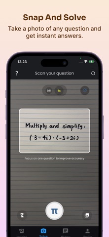 Tutor AI - homework solver Screenshot 4 of 6