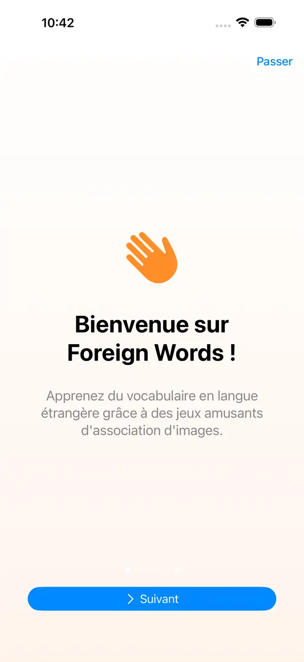 Screenshot #1 pour Mots étrangers