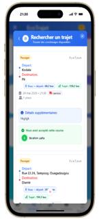 EcoTrajet screenshot 2