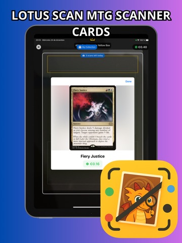 MTG Card Scanner: Lotus Scan iPad screenshot
