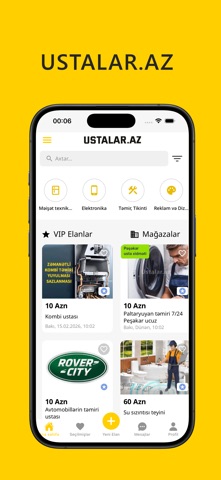 Ustalar.Az Screenshot 3 of 5