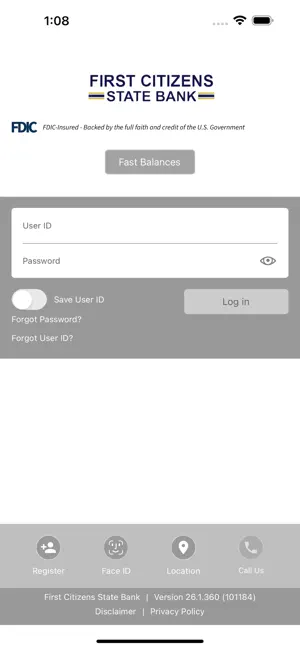 First Citizens State Bank screenshot 1