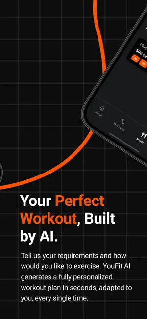 YouFit AI: Workout & Meals screenshot 2