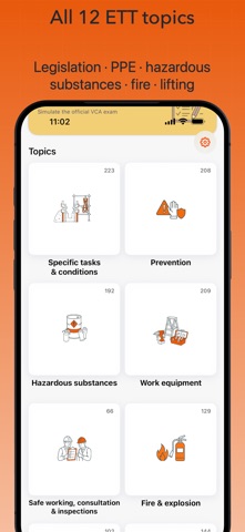 VCA Exam Prep English Test iPhone screenshot