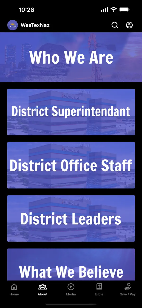 Screenshot #2 pour West Texas District Nazarene