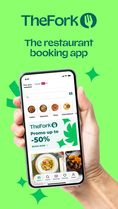 TheFork - Restaurant bookings screenshot 1 of 9