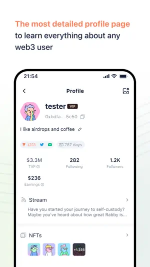 DeBank Crypto & DeFi Portfolio screenshot 2