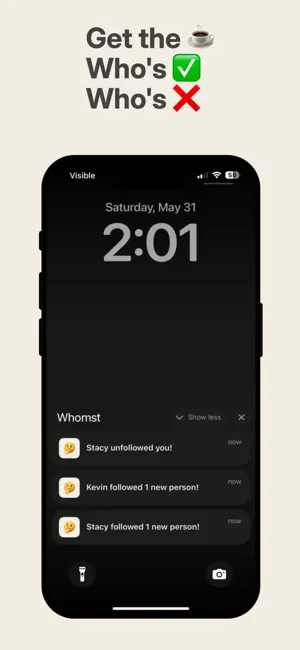 Whomst: Unfollow Tracker screenshot 4