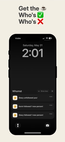 Whomst: Unfollow Tracker Screenshot 4 of 4